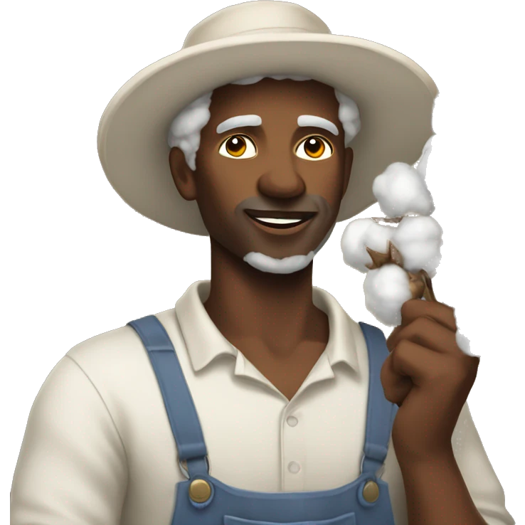 Cotton picker emoji