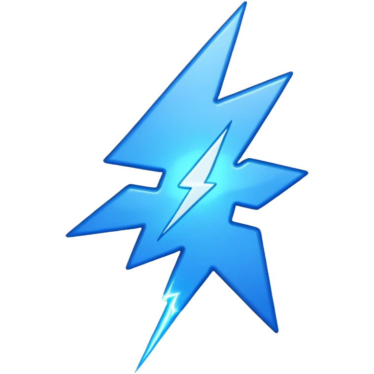 Lightning emoji