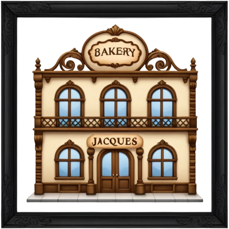 bakery's name Jacques-Andre emoji