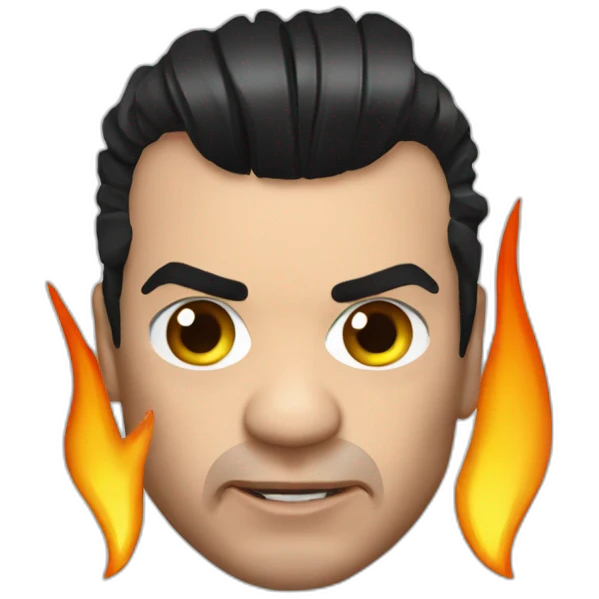 Till Lindemann fire emoji