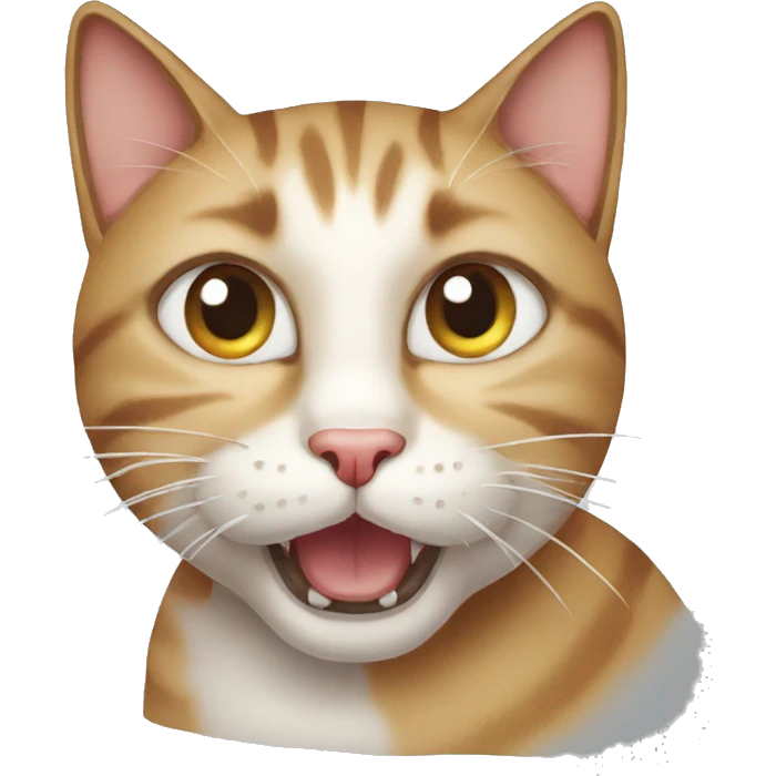 cat who's mewing emoji