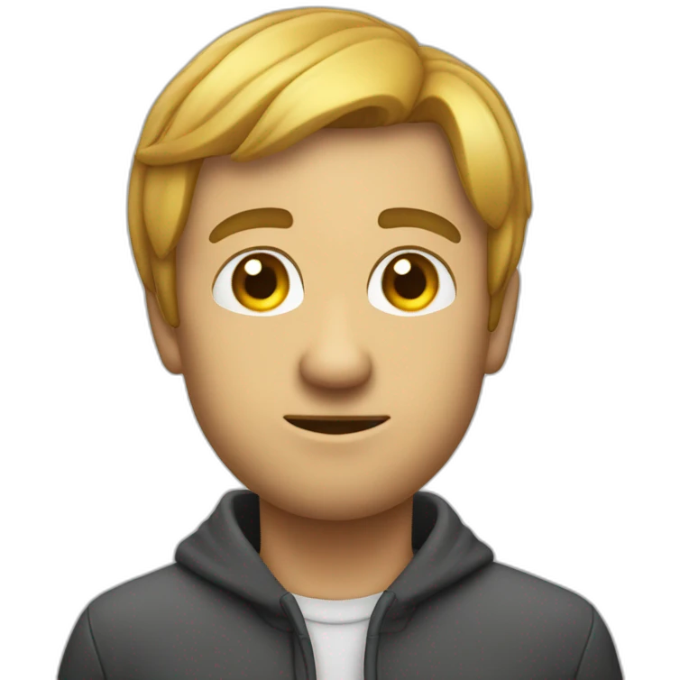 Homme qui salue un poulpe emoji
