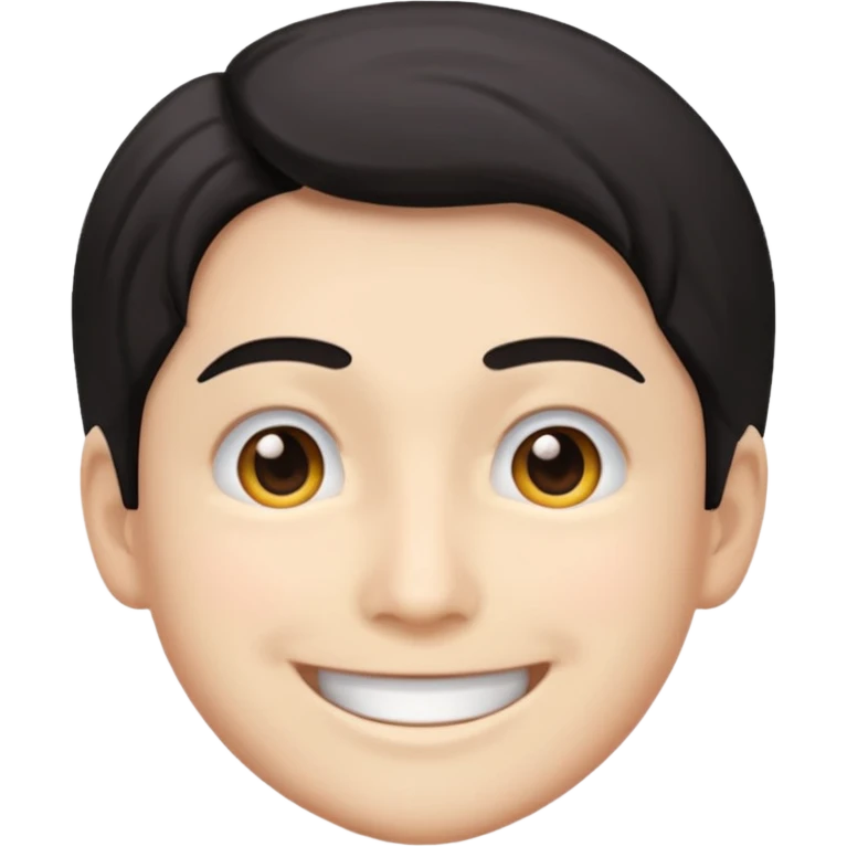GOJO SATORU SMILING EMOJI emoji