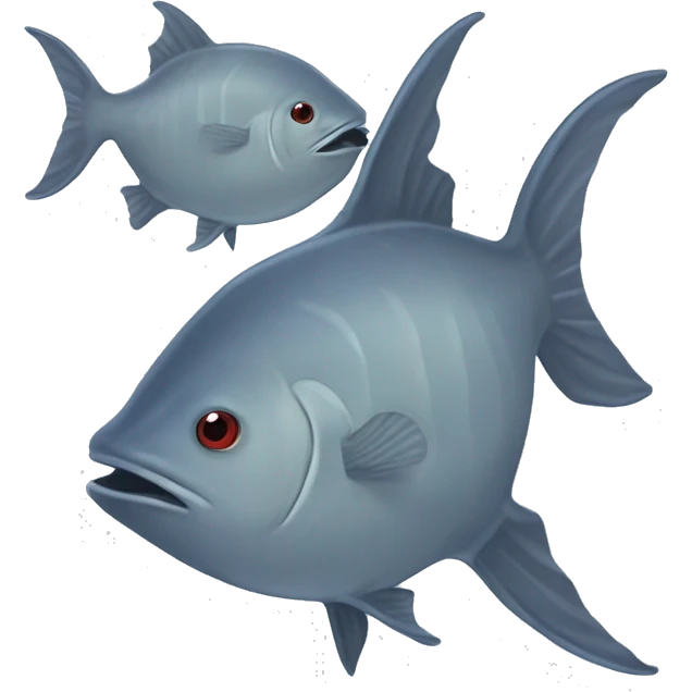 ocean sunfish - gray Mola  emoji