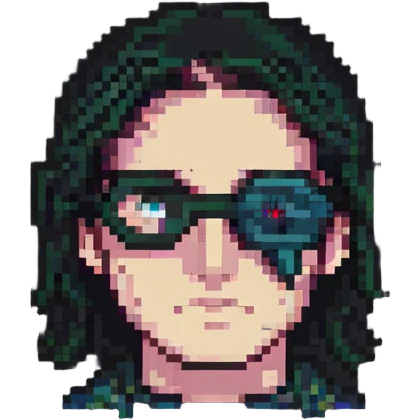 a man with one eye covered emoji