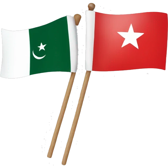 Mix flag Pakistan and Poland emoji