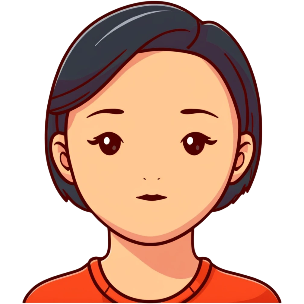 girl with redness under nose emoji