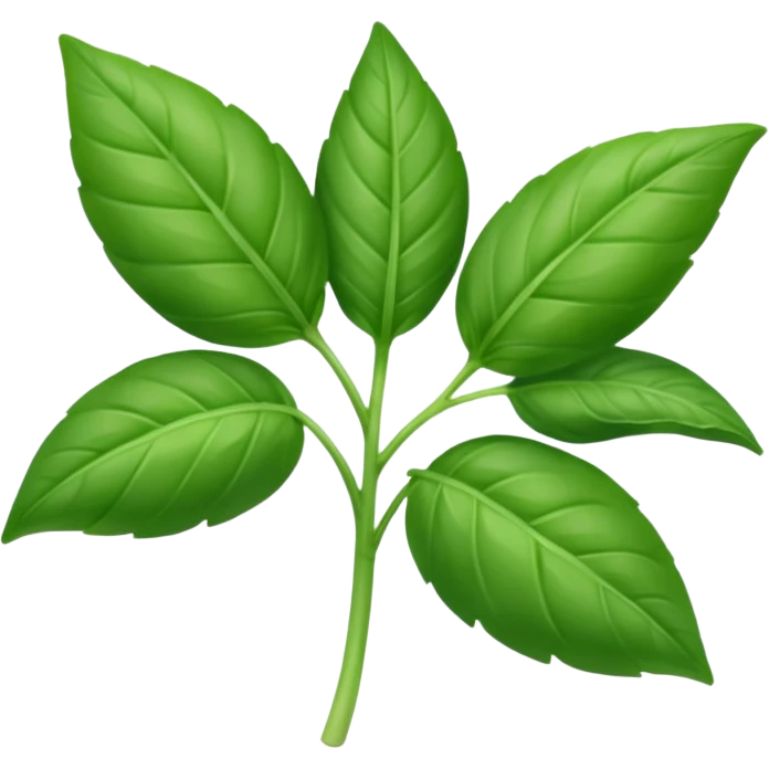 sprig of basil emoji