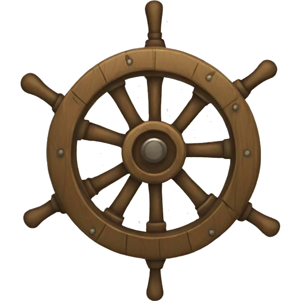 pirate boat wheel emoji