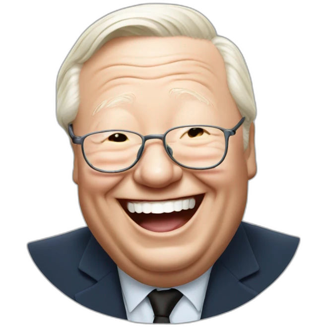 Jean-Marie Le Pen laughing emoji