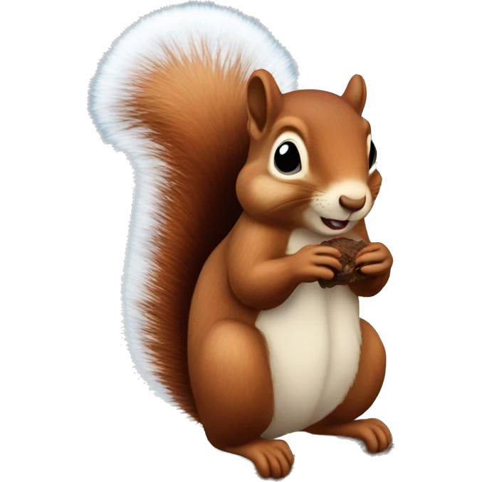 squirrels, winter emoji