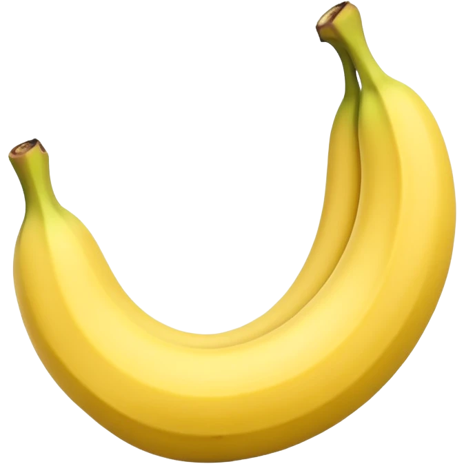 Half-Peeled banana emoji