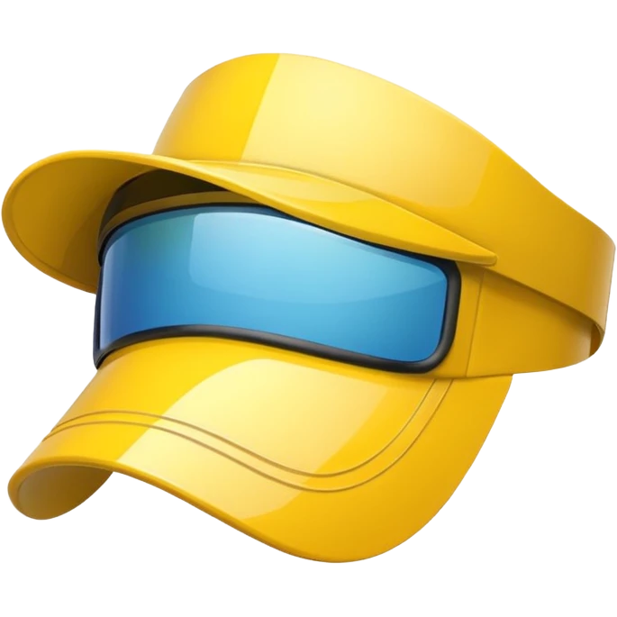 yellow visor emoji