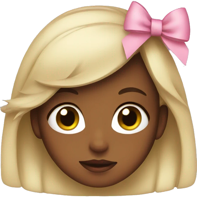 Girl with Bows emoji