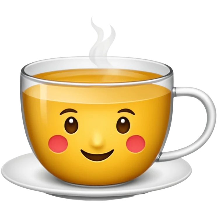 Küçük bardakta çay emoji