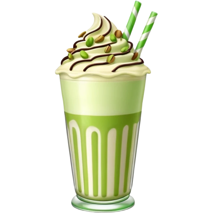 milkshake pistachios emoji
