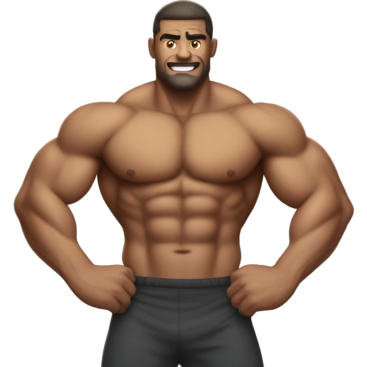 muscular man emoji