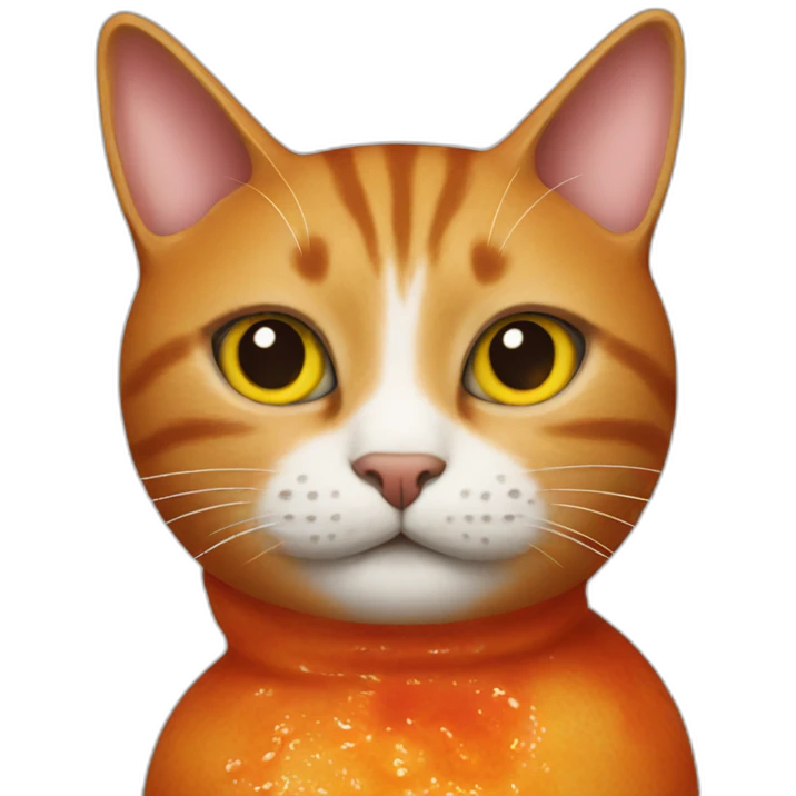 cat in hot sauce emoji