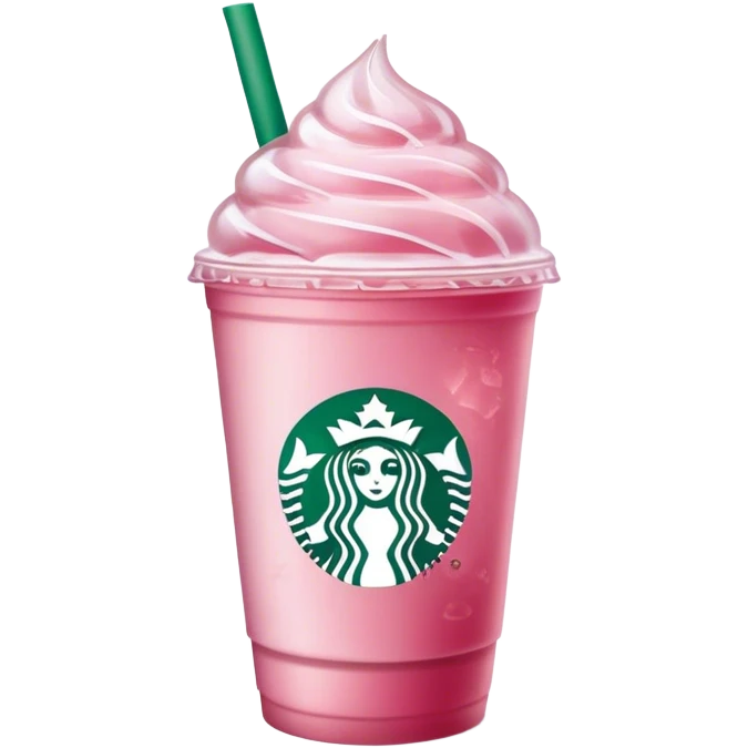 Starbucks pink drink  emoji