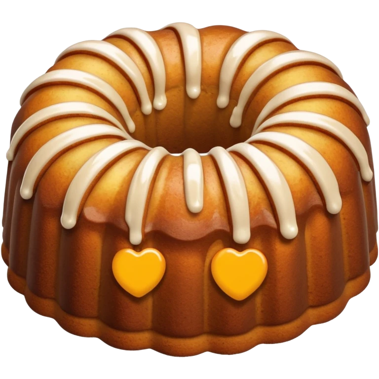 Apple filled Bundt cake  emoji