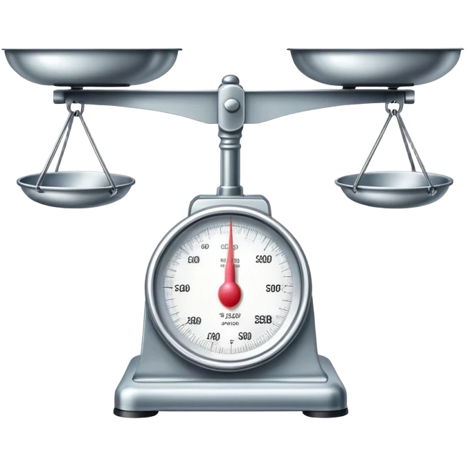 weighing scales emoji
