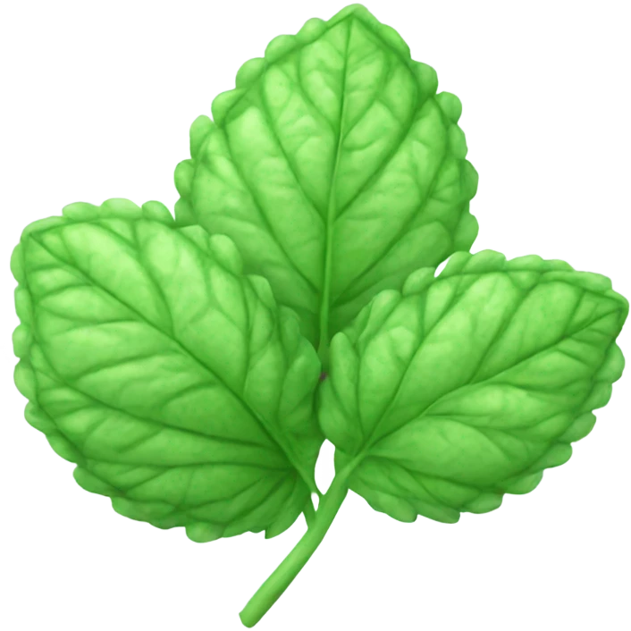 Mint emoji