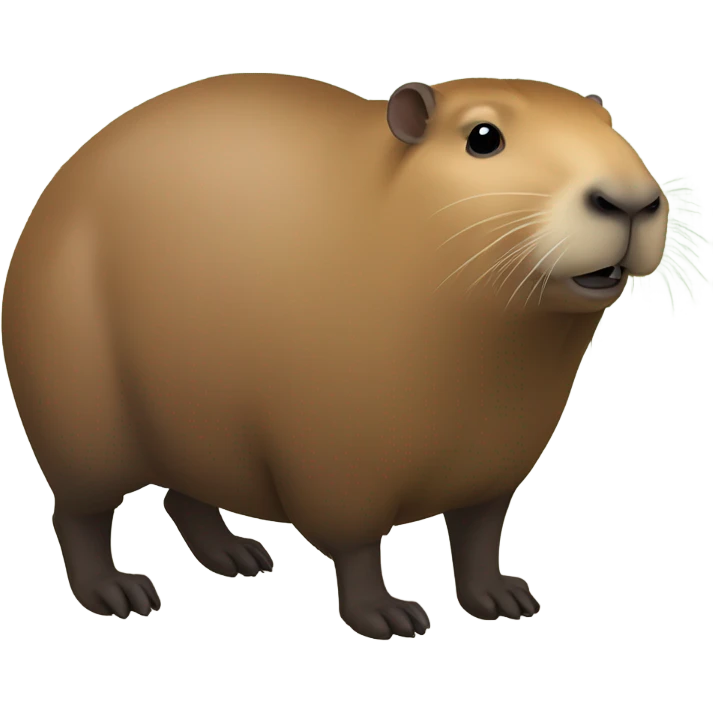 Capybara emoji