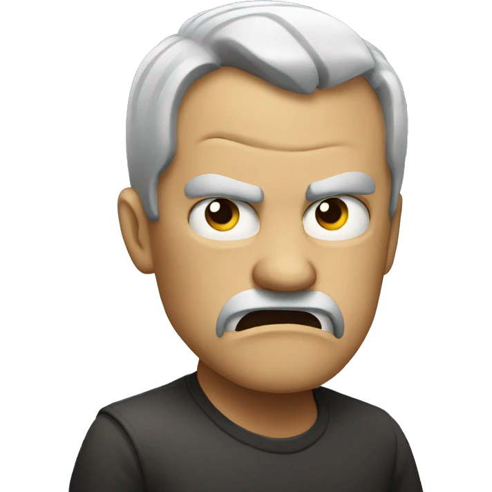 Angry emoji
