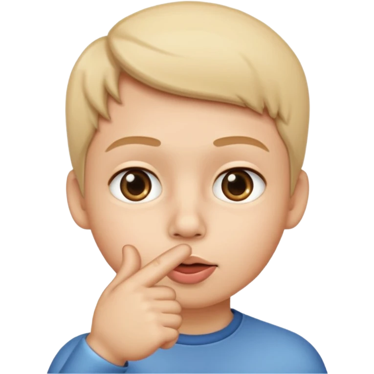 shushing finger emoji