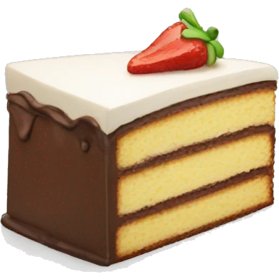 american cake slice emoji