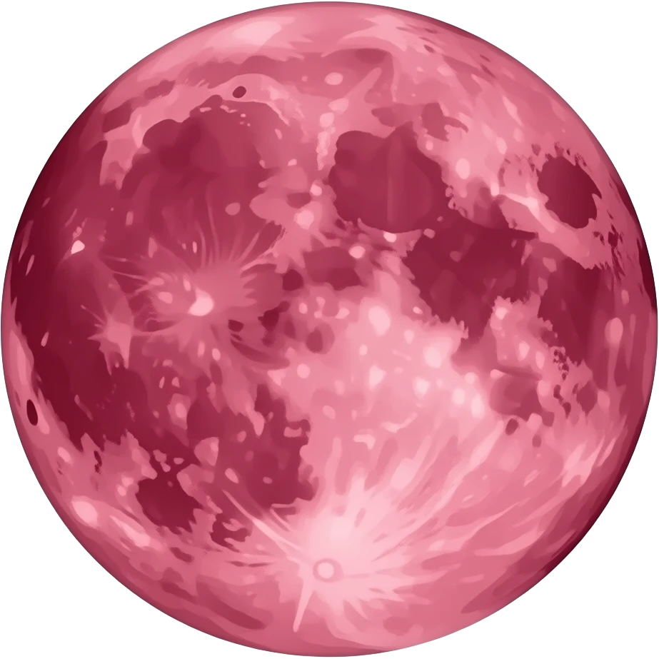 Red Moon emoji