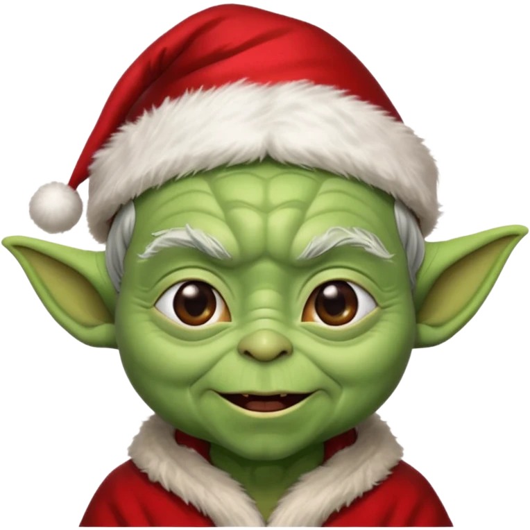 yoda christmas emoji