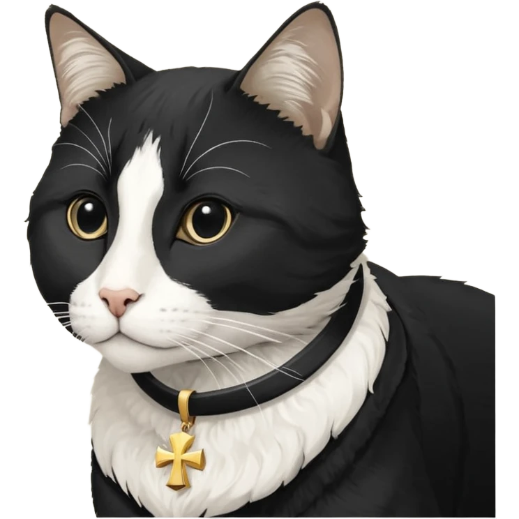 Собака русский кокер спаниель черно-белого цвета emoji