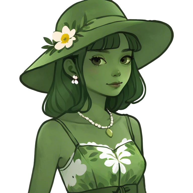 Aesthetic girl  emoji