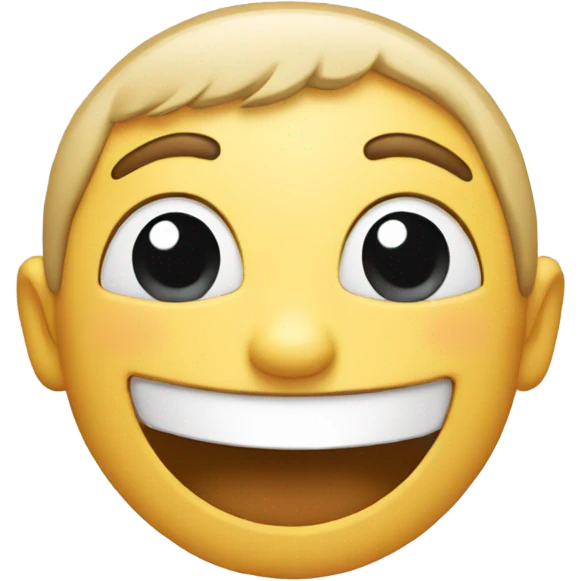 A happy face emoji