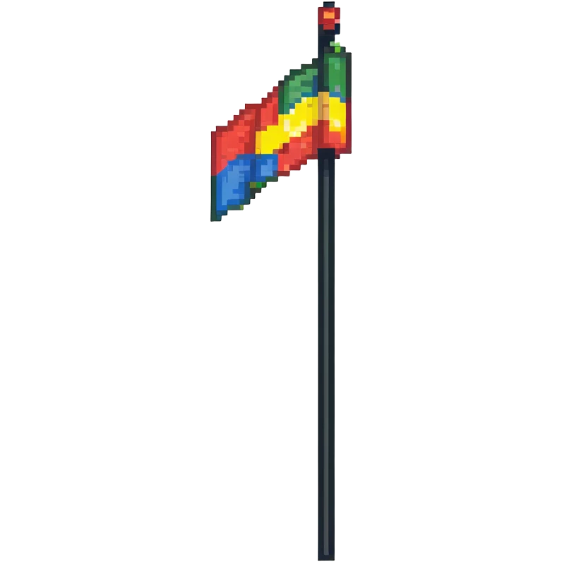position marker flag emoji