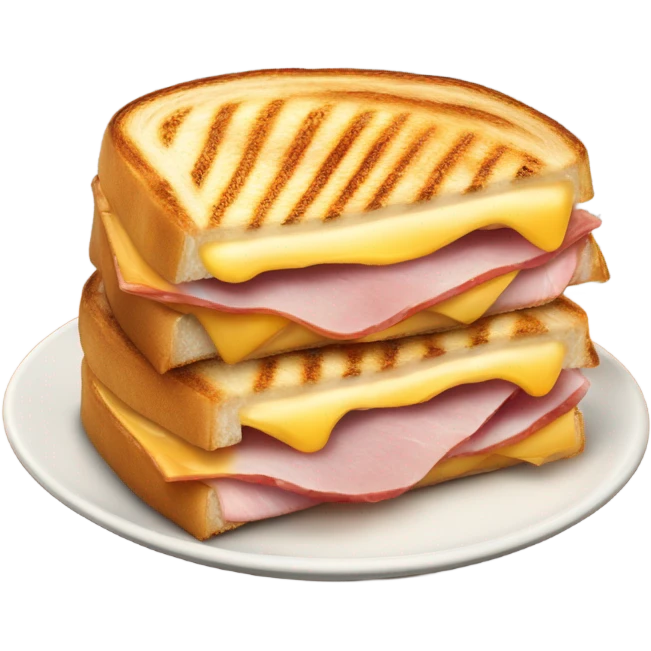 panini with ham and cheese emoji