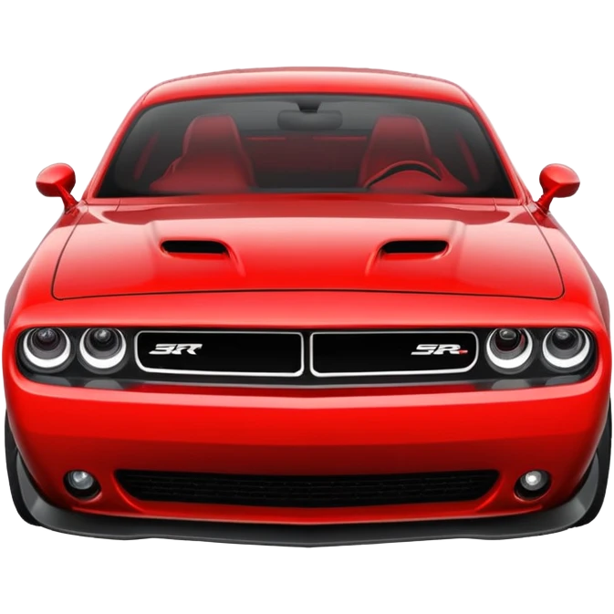 Dodge challenger srt logo emoji