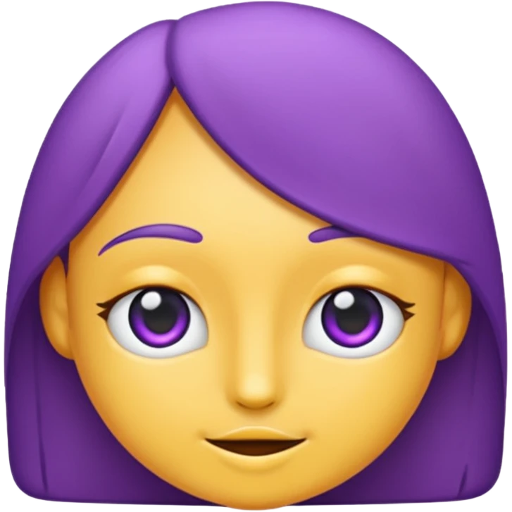 purple dhulia emoji