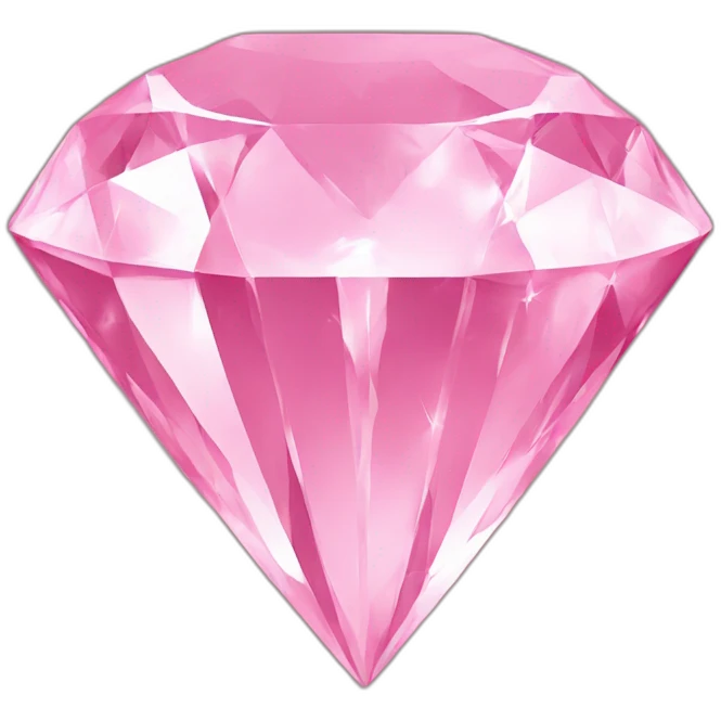 Pink Diamond emoji