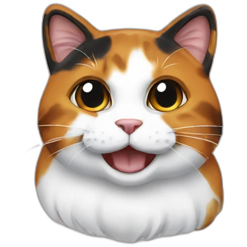 Calico eat jam emoji