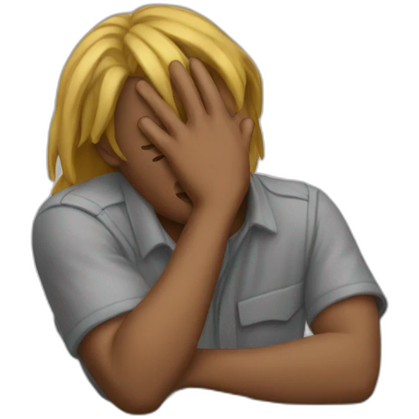 Facepalm emoji