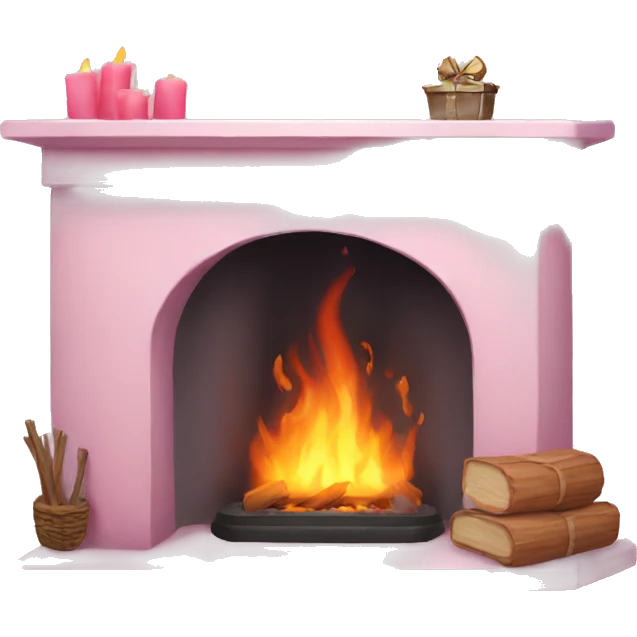 Winter Pink FirePlace emoji