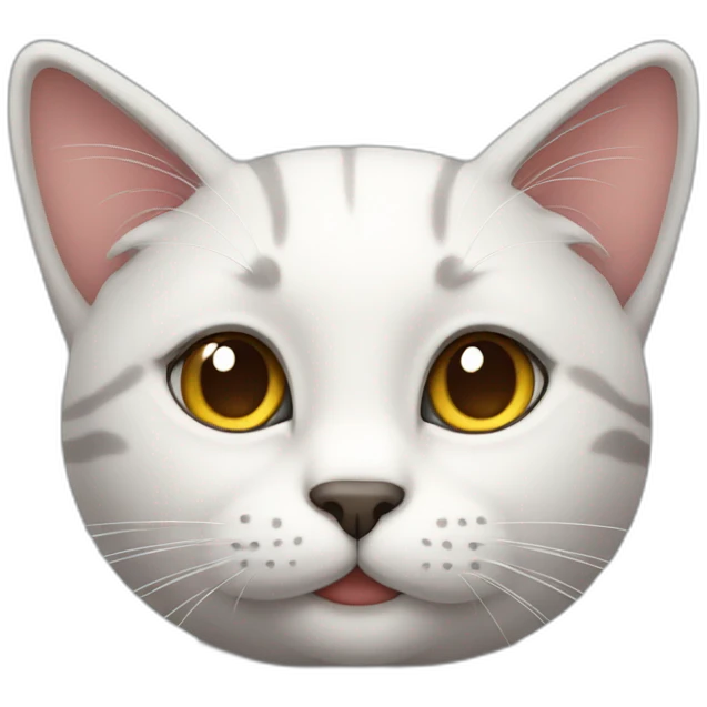 Flirty cat emoji