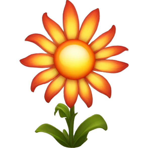 fire flower emoji