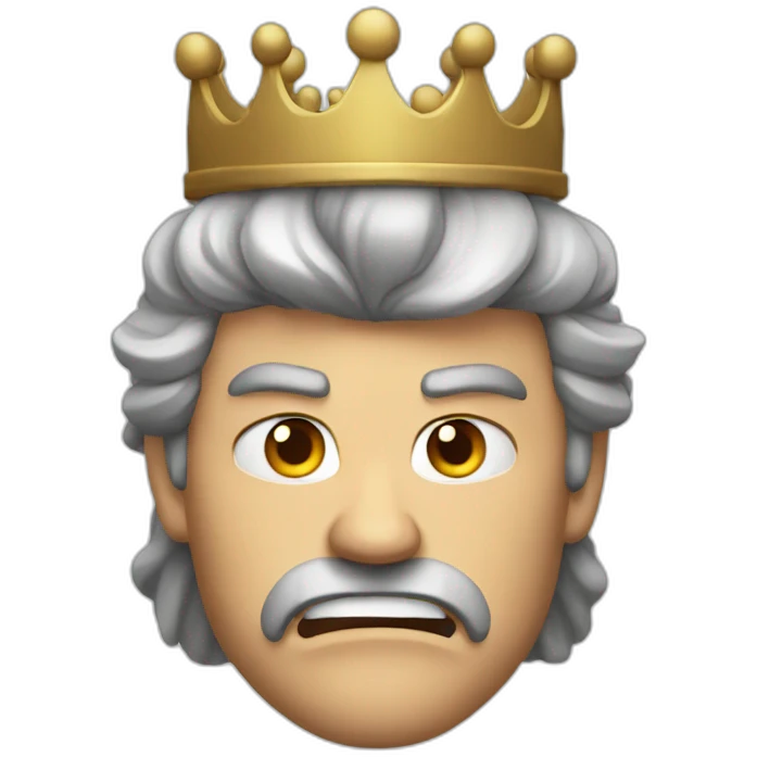 angry king steve emoji