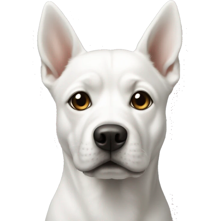 Chien blanc  emoji
