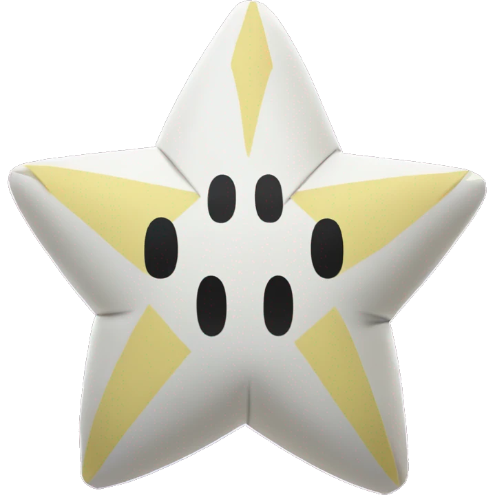 olivia paper star from paper mario the origami king emoji