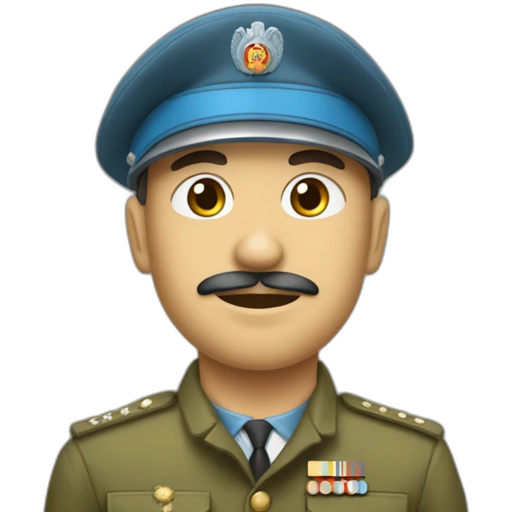 un militaire poilu emoji