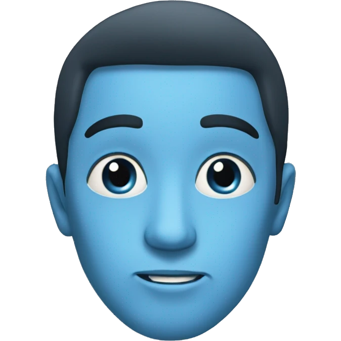 Blue tik  emoji